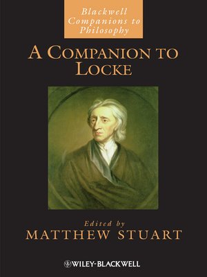 cover image of A Companion to Locke